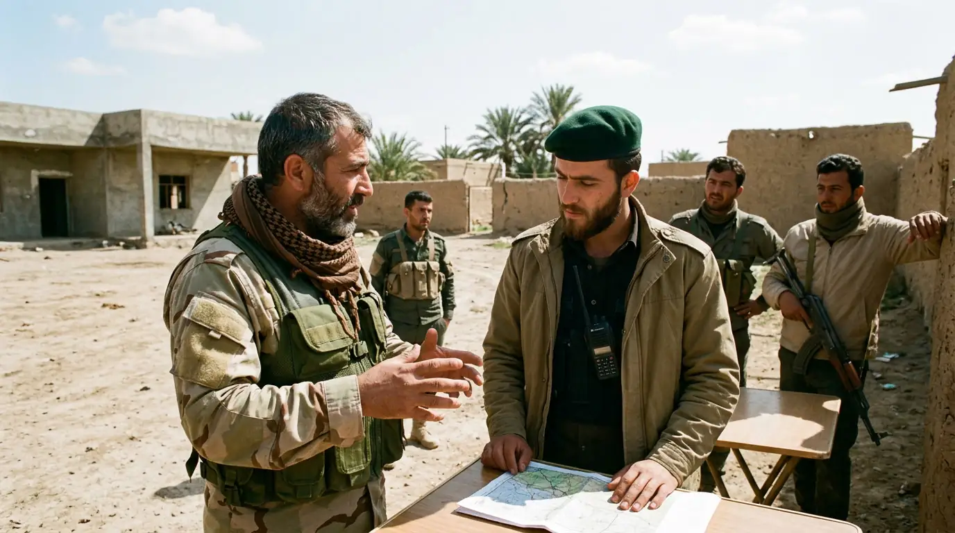 Conseillers militaires et combattants de milices alliées à l'Iran au Moyen-Orient.
