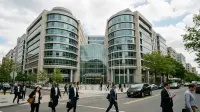 Bâtiment du Fonds monétaire international à Washington, siège des discussions sur le programme sénégalais suspendu depuis fin 2024.